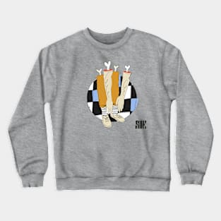touch your toes Crewneck Sweatshirt